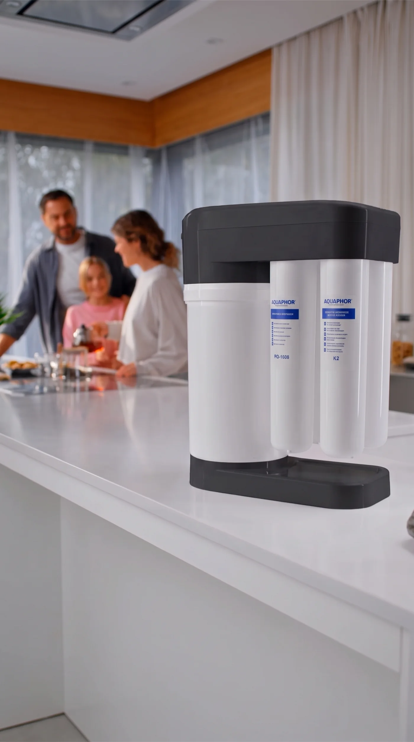 AQUAPHOR MORION RO-102S EU v domácnosti