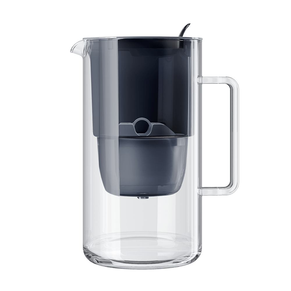 [522664] AQUAPHOR filtrační konvice GLASS MFP+ (černá)