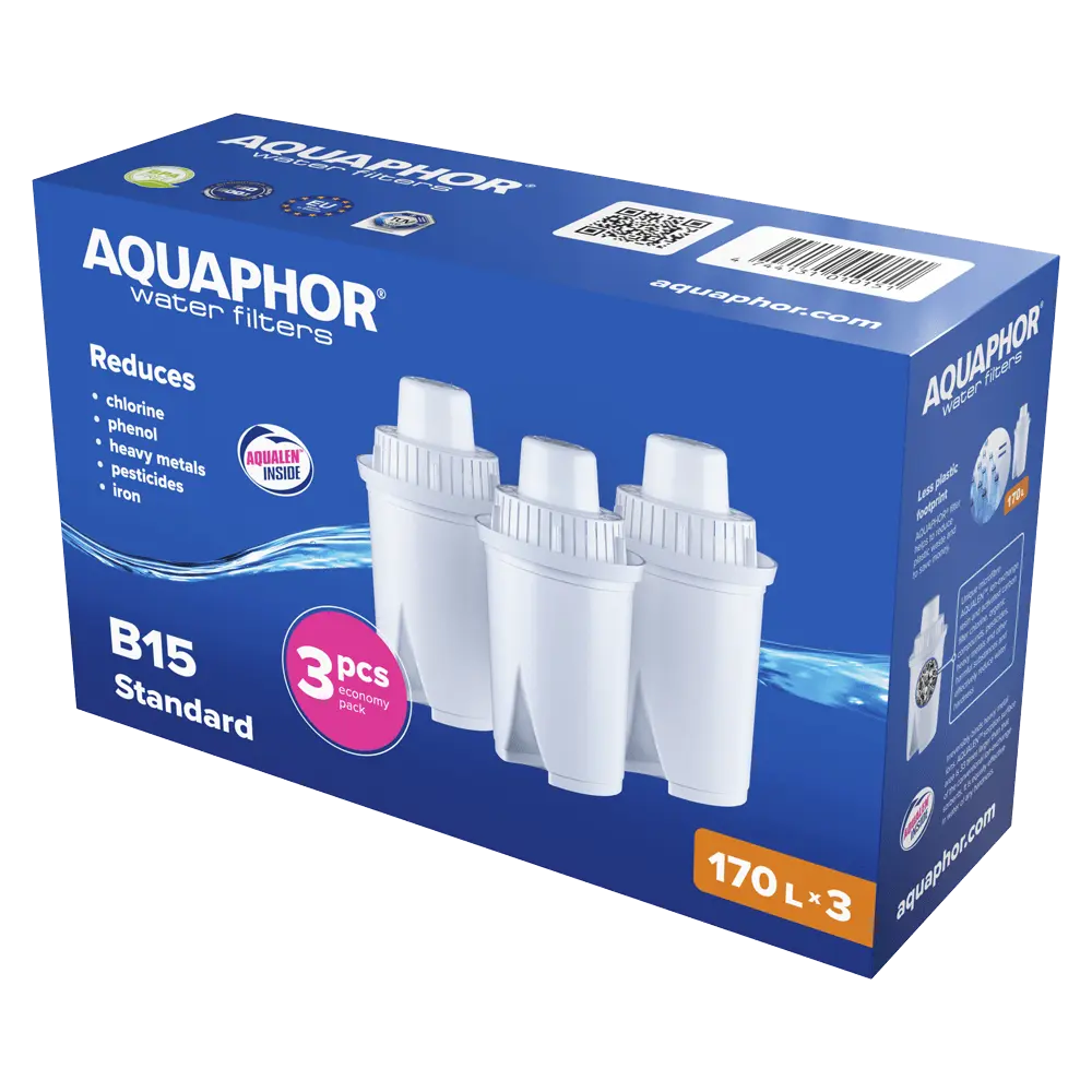 [527739] AQUAPHOR sada náhradních vložek B15 (3 ks)