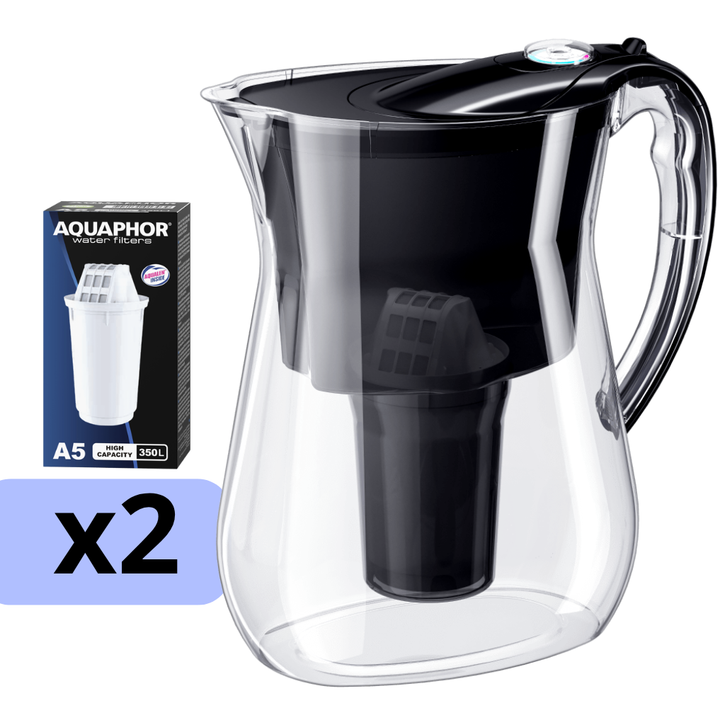 AQUAPHOR filtrační konvice Lyon s 2 vložkami A5