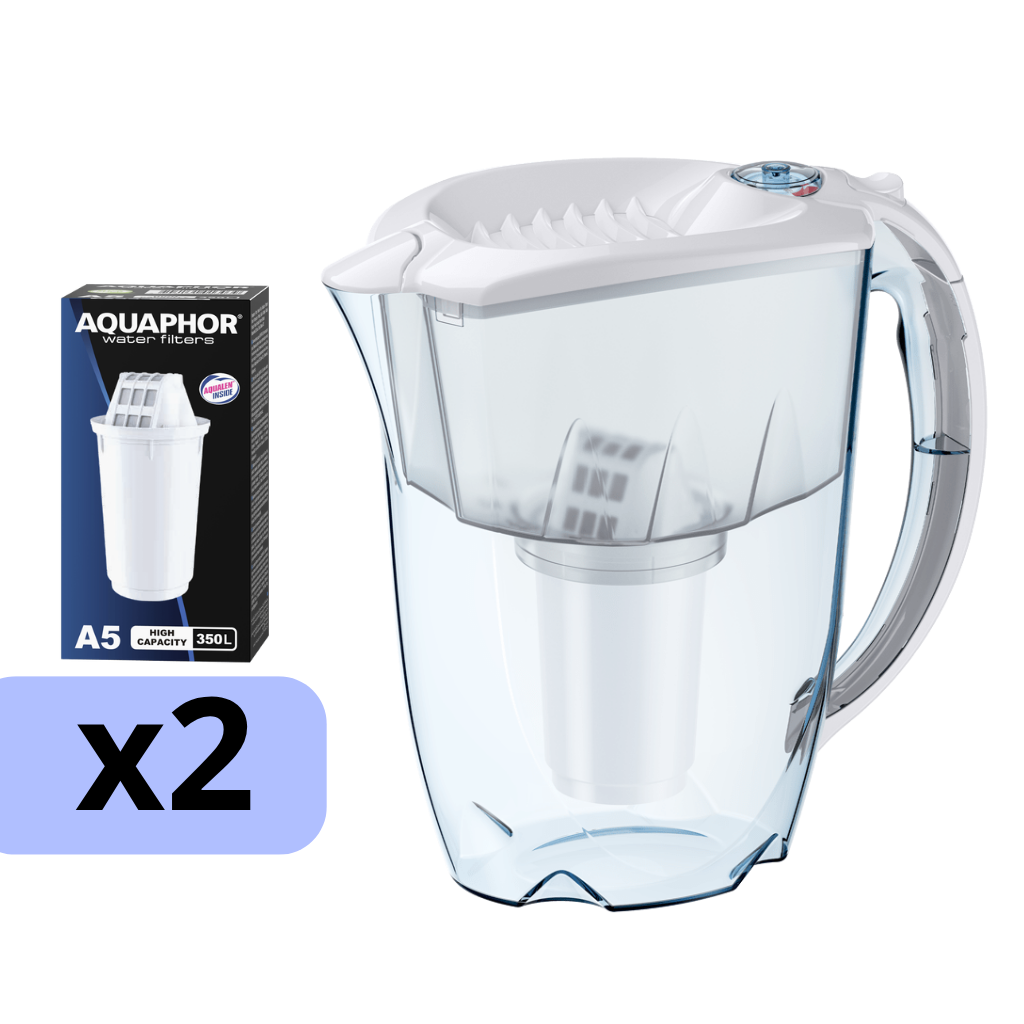 AQUAPHOR filtrační konvice Prestige A5 + 2 vložky A5