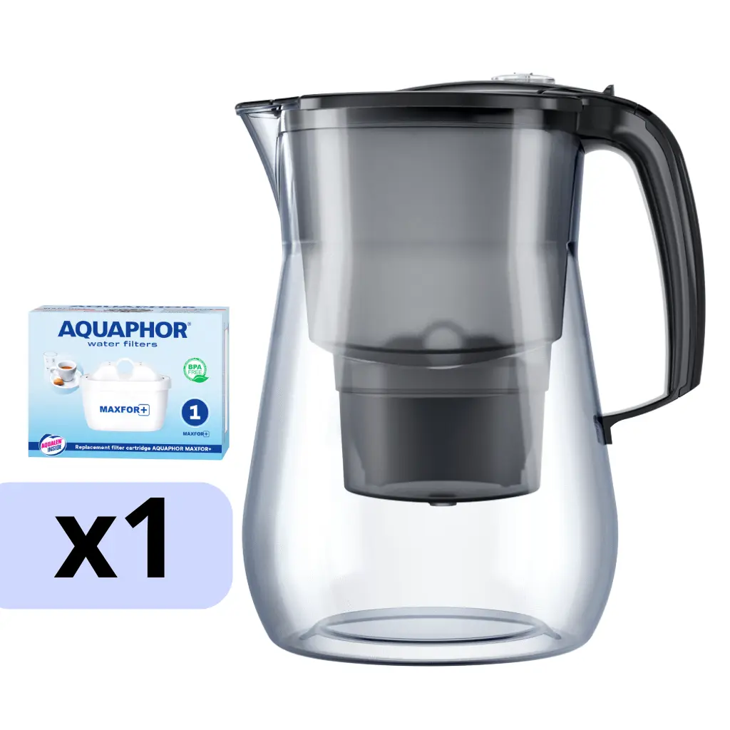 AQUAPHOR filtrační konvice Onyx + 1 vložka MAXFOR+
