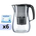 AQUAPHOR filtrační konvice Onyx s 6 vložkami MAXFOR+