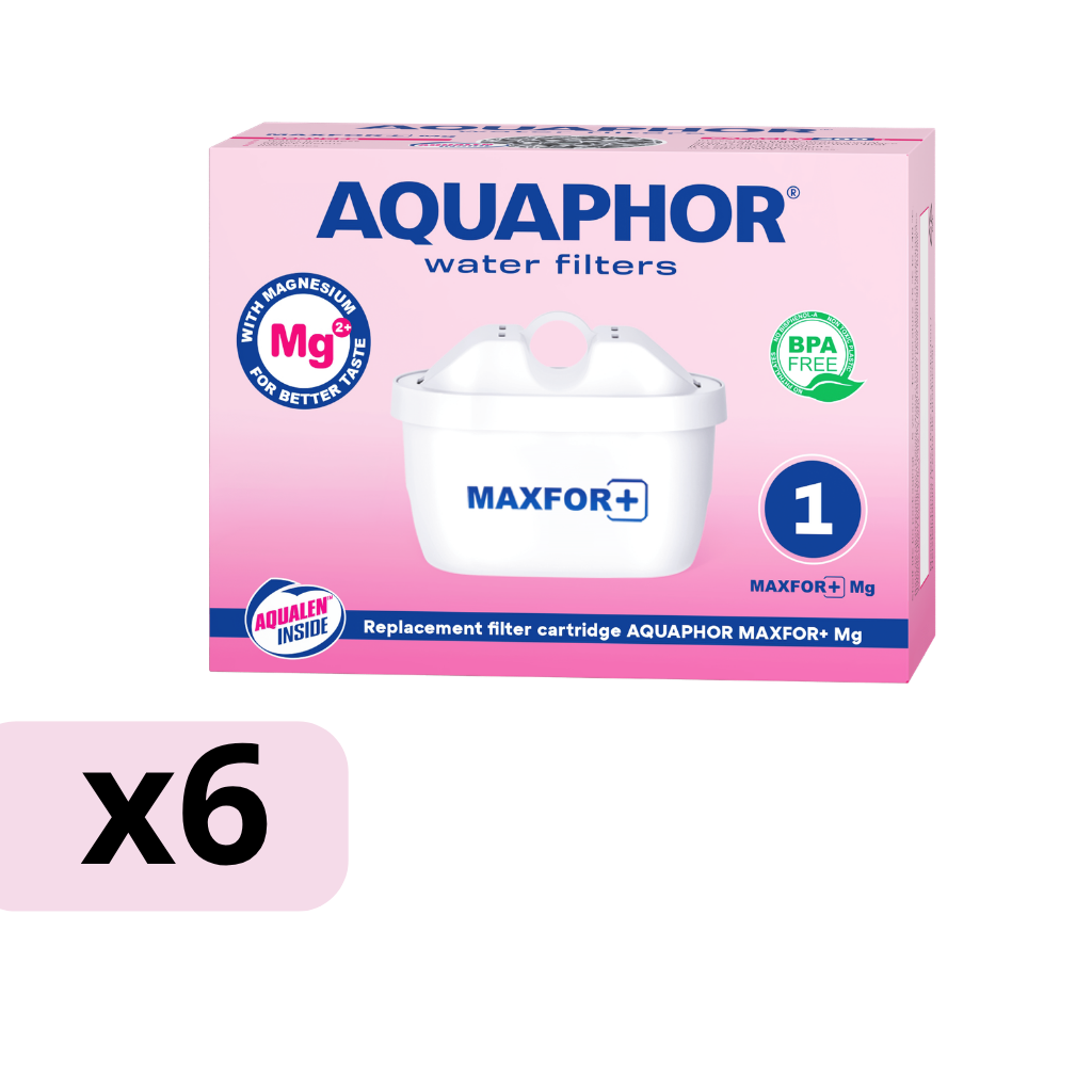 [1-500734] AQUAPHOR sada náhradních vložek MAXFOR+ Mg (6 ks)