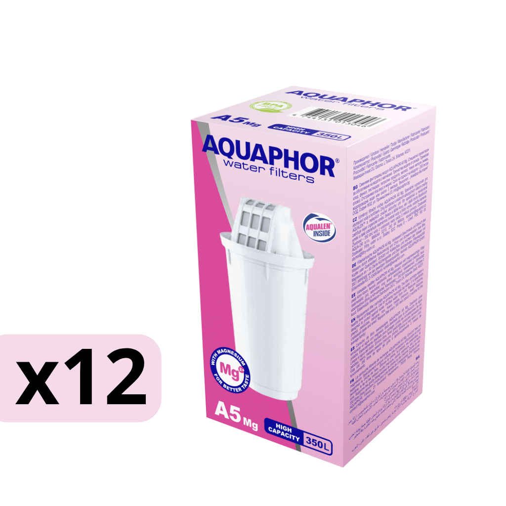 AQUAPHOR sada náhradních vložek A5 Mg (12 ks)