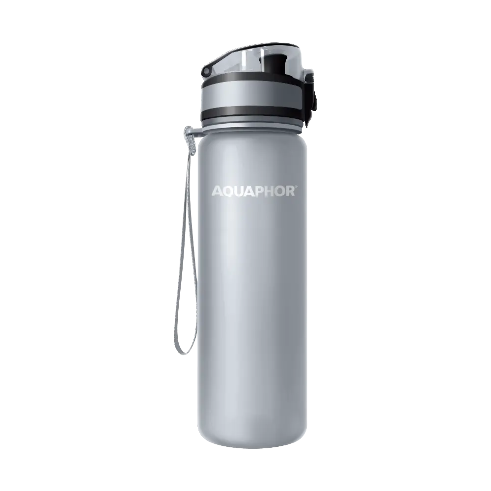 [1-521756] AQUAPHOR filtrační lahev City 0,5 l (šedá)