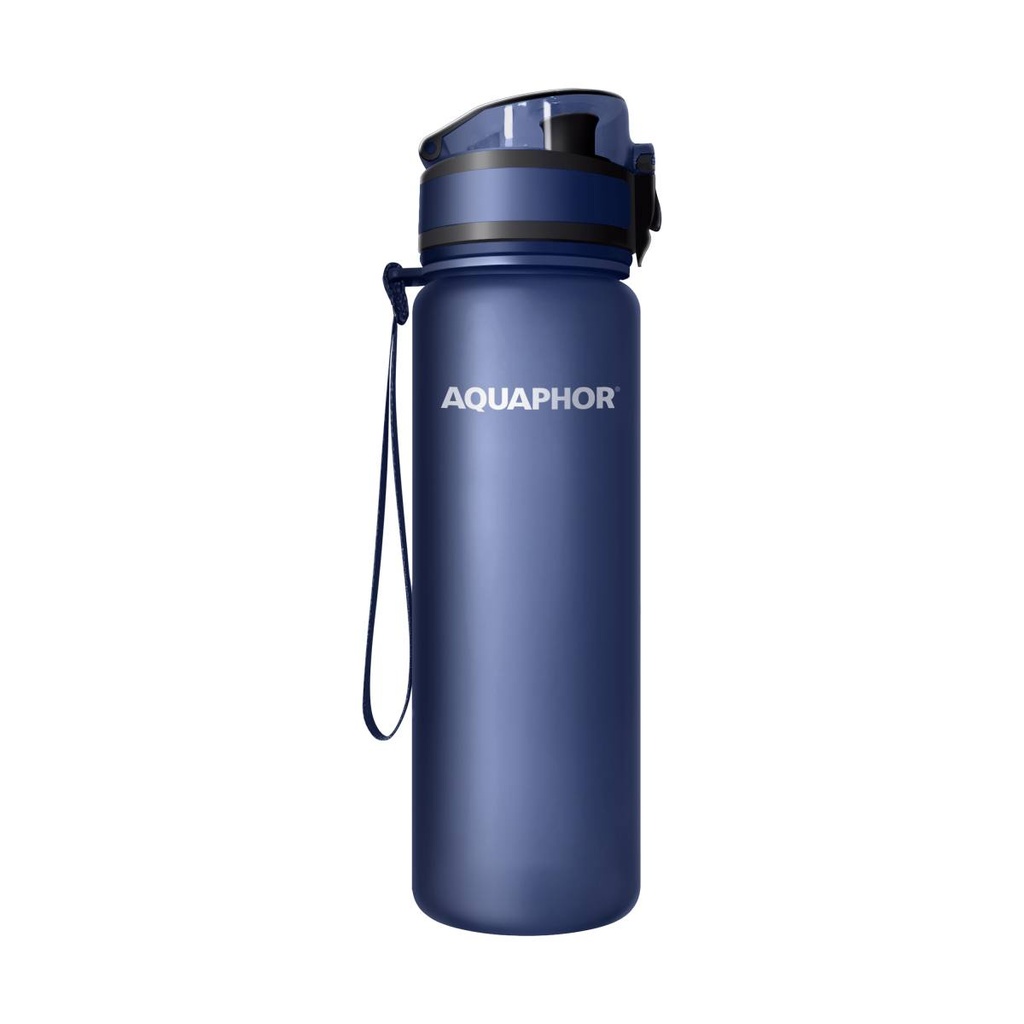 [1-522906] AQUAPHOR filtrační lahev City 0,65 l (tmavě modrá)