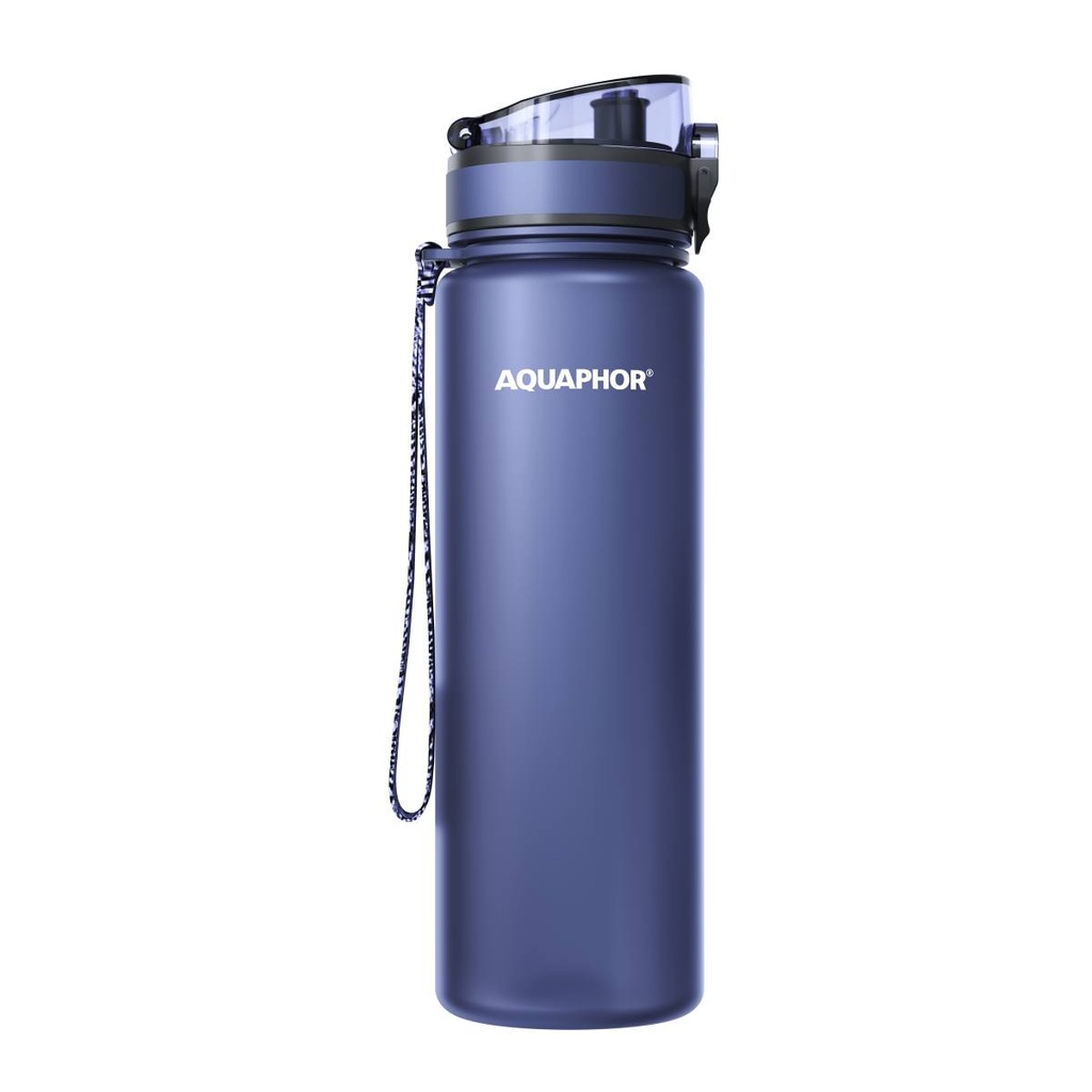 [1-523147] AQUAPHOR filtrační lahev City 0,8 l (tmavě modrá)