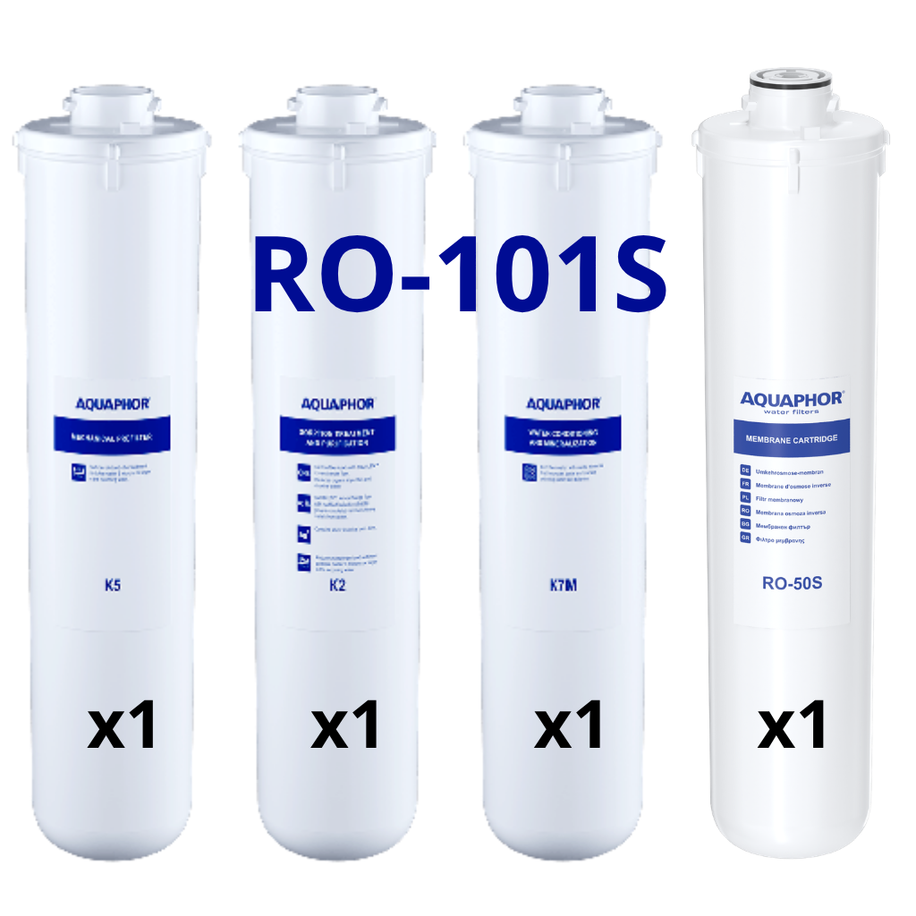 [531100] AQUAPHOR RO-101S (Morion) – kompletní sada filtračních modulů s membránou RO-50S