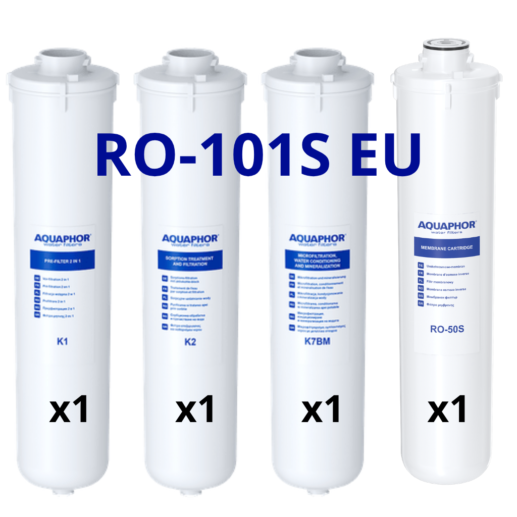 [531103] AQUAPHOR RO-101S EU (Morion M) – kompletní sada filtračních modulů s membránou RO-50S