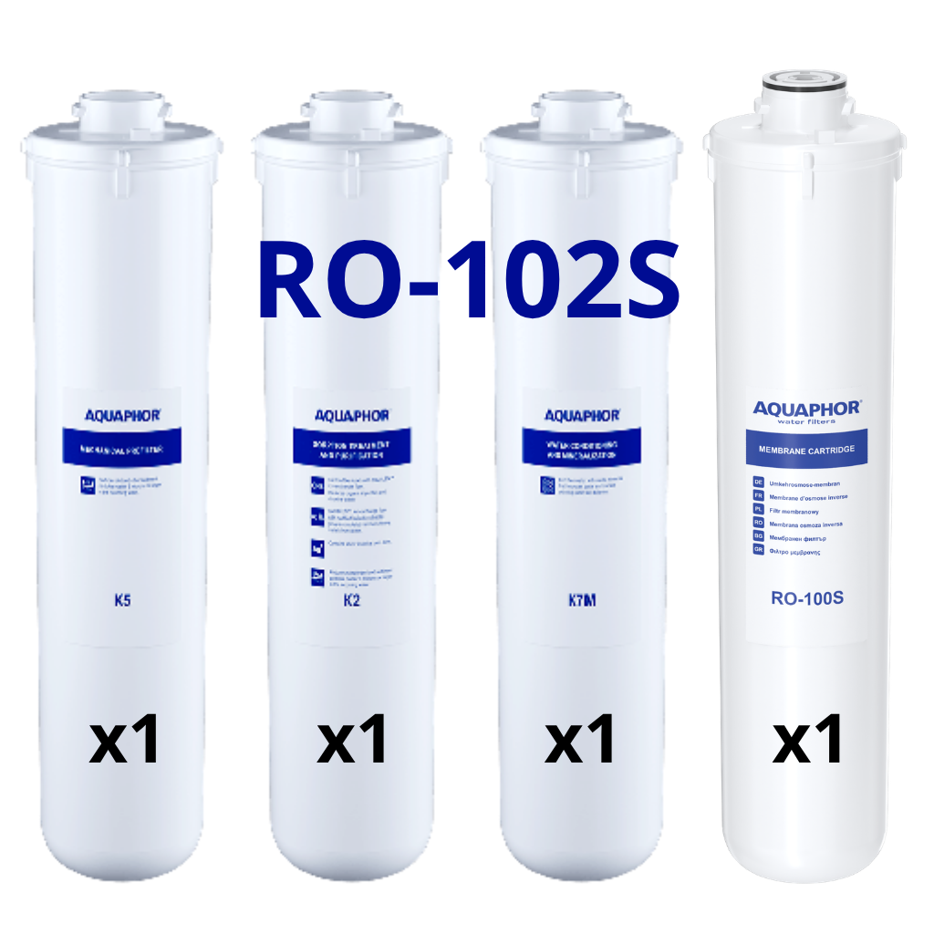 [531106] AQUAPHOR RO-102S (Morion) – kompletní sada filtračních modulů s membránou RO-100S
