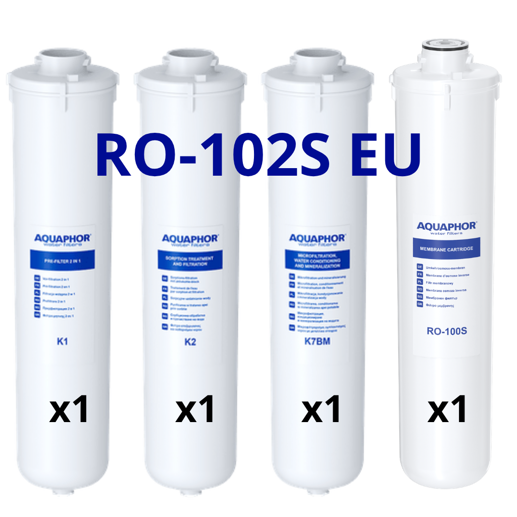[531107] AQUAPHOR RO-102S EU – kompletní sada filtračních modulů s membránou RO-100S