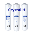 AQUAPHOR Crystal H – kompletní sada filtračních vložek (K3 + KH + K7)