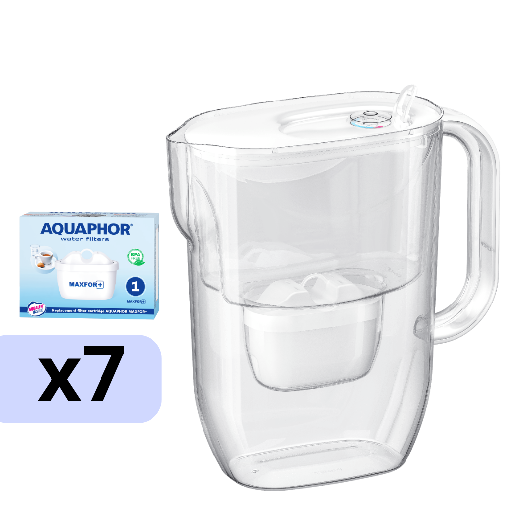 AQUAPHOR filtrační konvice Fresh se 7 vložkami MAXFOR+