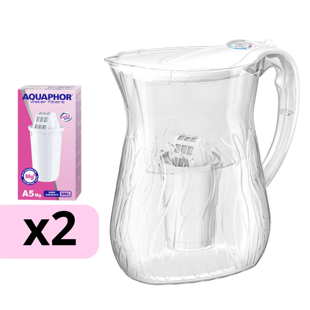 AQUAPHOR filtrační konvice Flame s 2 vložkami A5 Mg