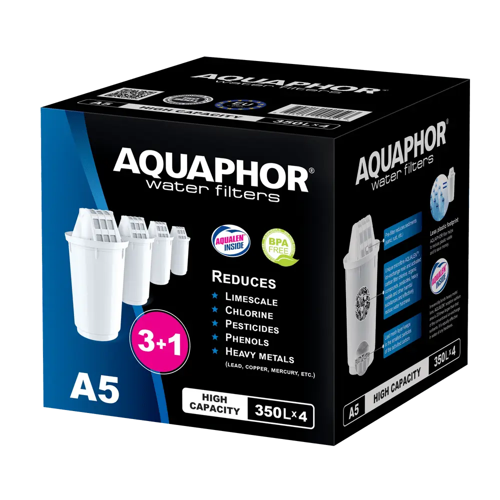 [500683] AQUAPHOR sada náhradních vložek A5 (3+1 ks)