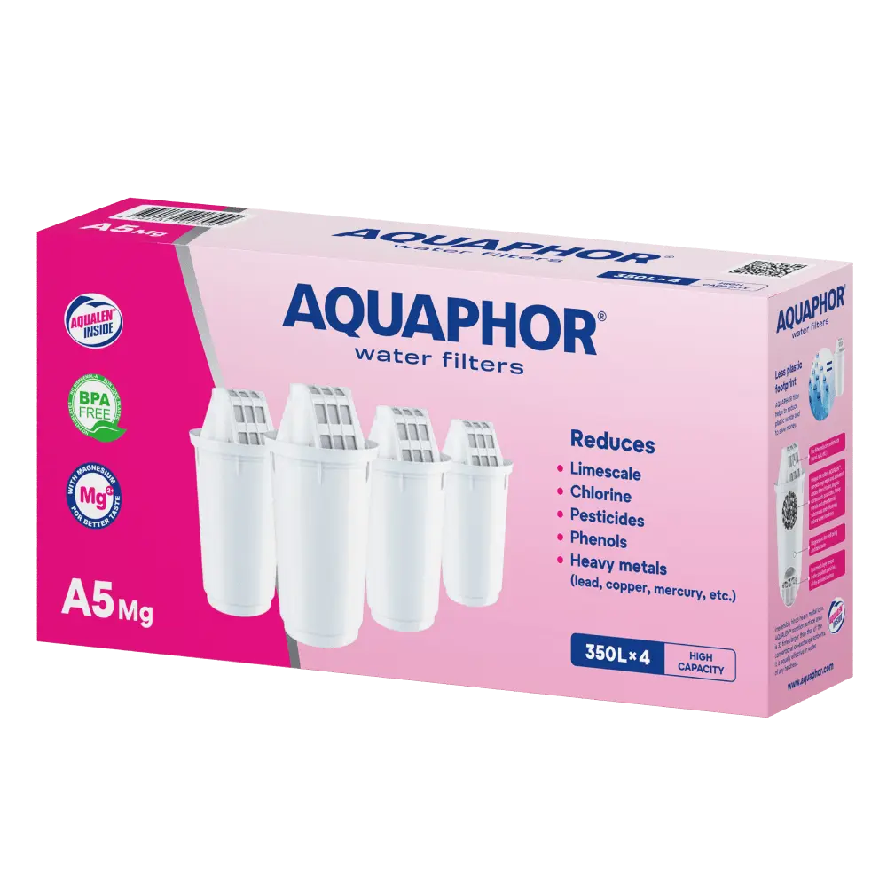 [515645] AQUAPHOR sada náhradních vložek A5 Mg (4 ks)